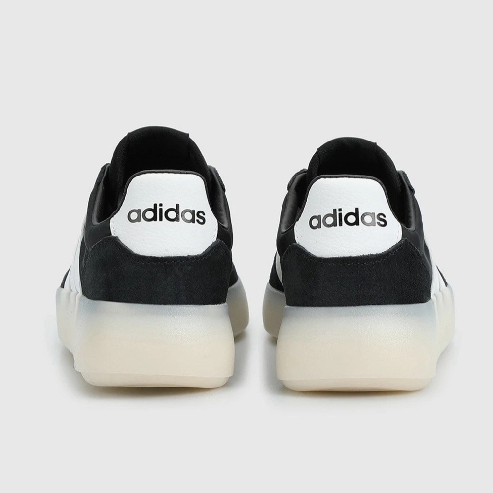 Adidas Size 5 Womens Black and White Sneakers - Picture 5 of 6